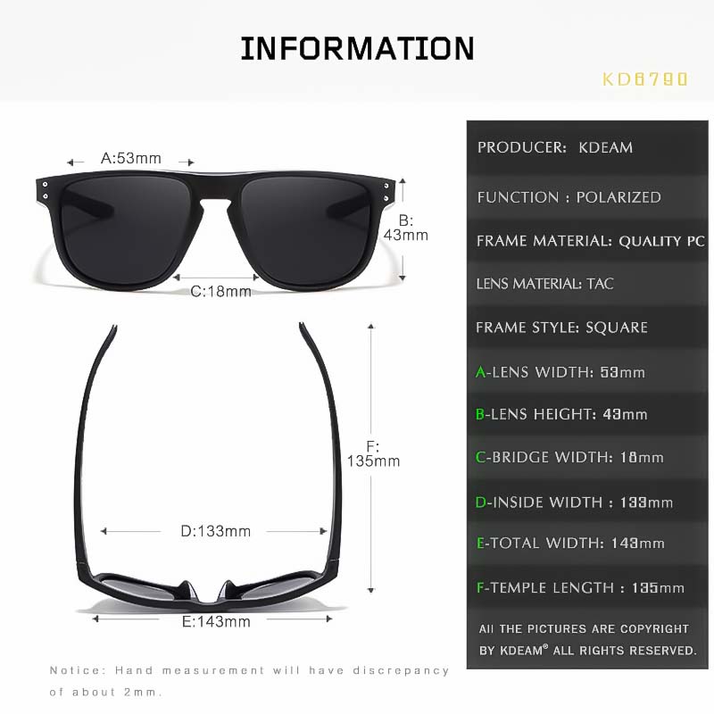 Lightweight Polarized All-Fit Sunglasses
