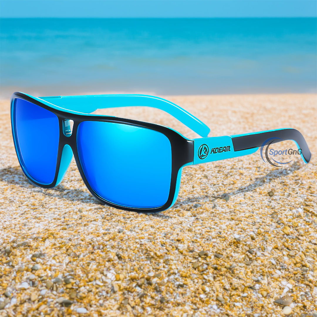 Glare Blocking Polarized Square Sunglasses