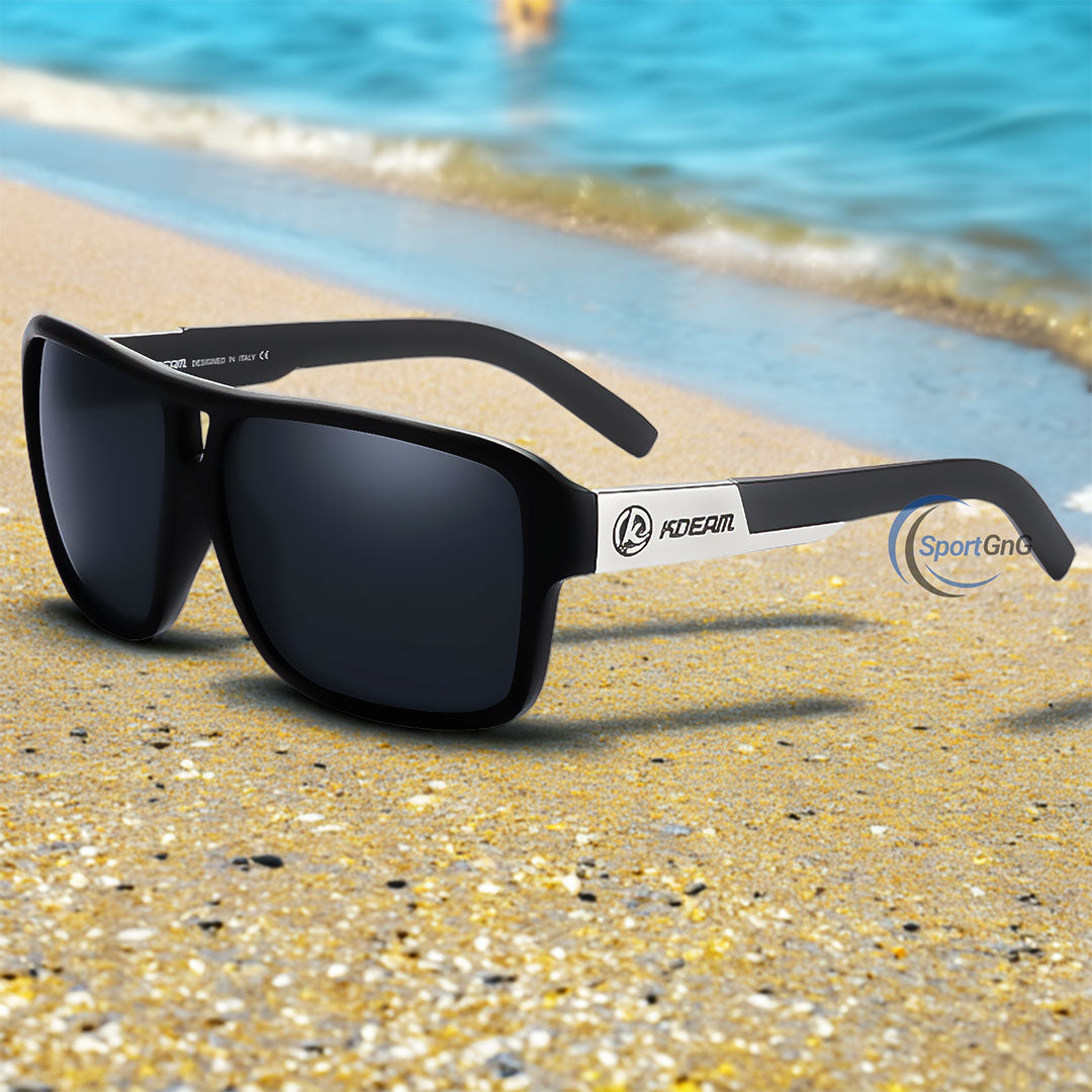 Glare Blocking Polarized Square Sunglasses