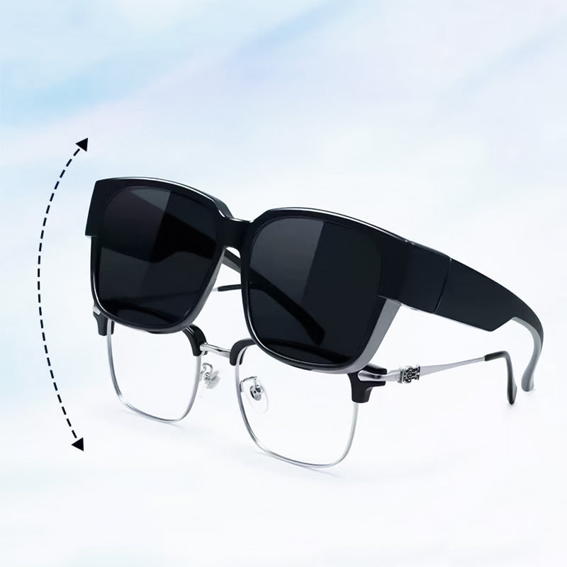 Polarized Fit Over Sunglasses for Prescription Glasses - SPONITA LLC