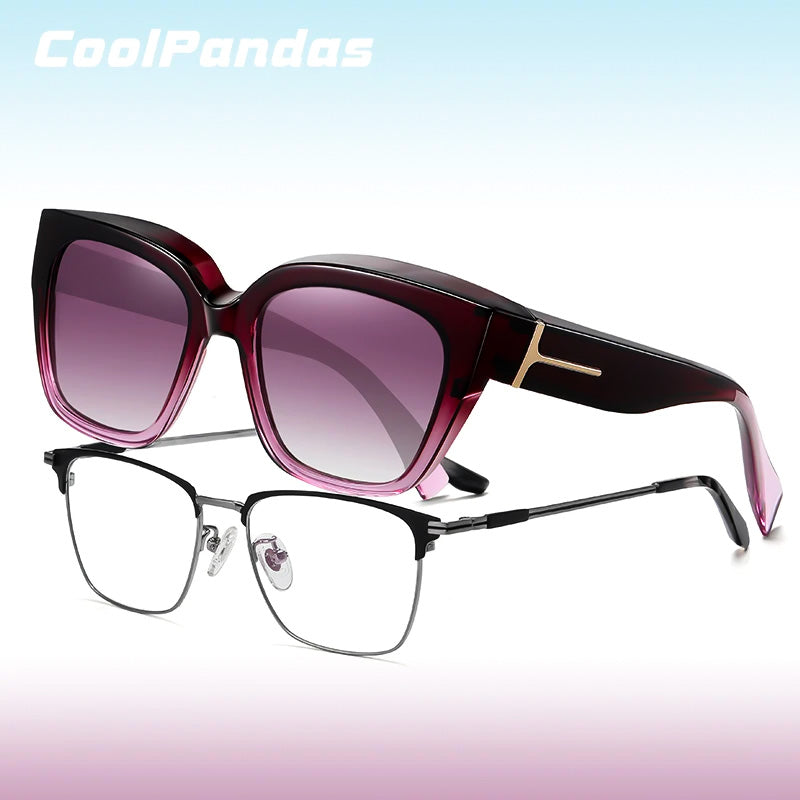 Fit Over Polarized Myopia Sunglasses - SPONITA LLC