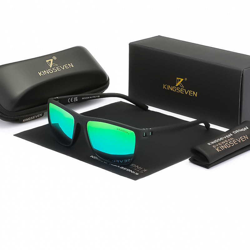 Classic Polarized Square Sunglasses
