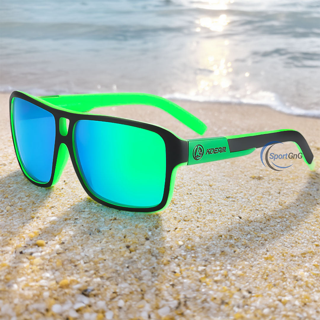 Glare Blocking Polarized Square Sunglasses