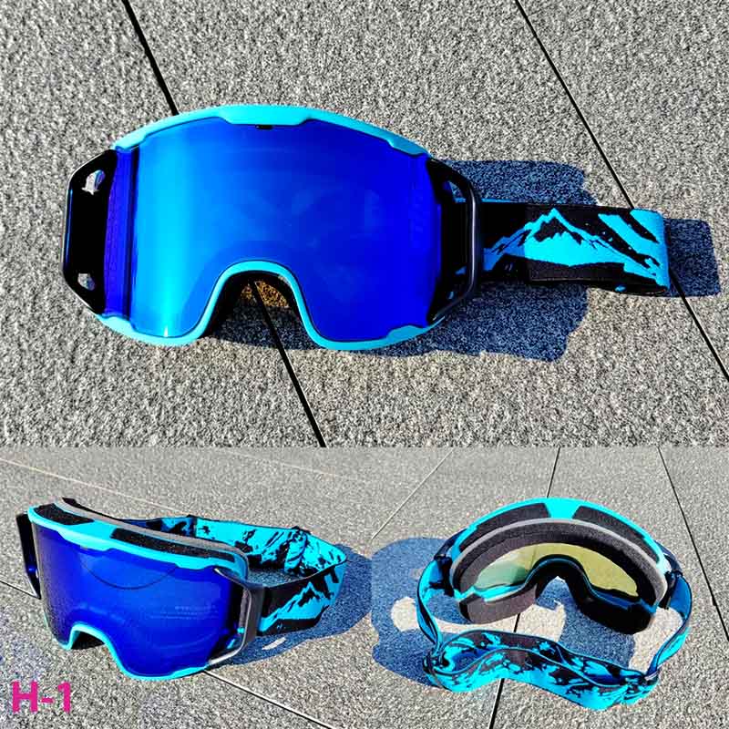 New Ski Goggles Double Layers Anti-Fog Winter Eyewear