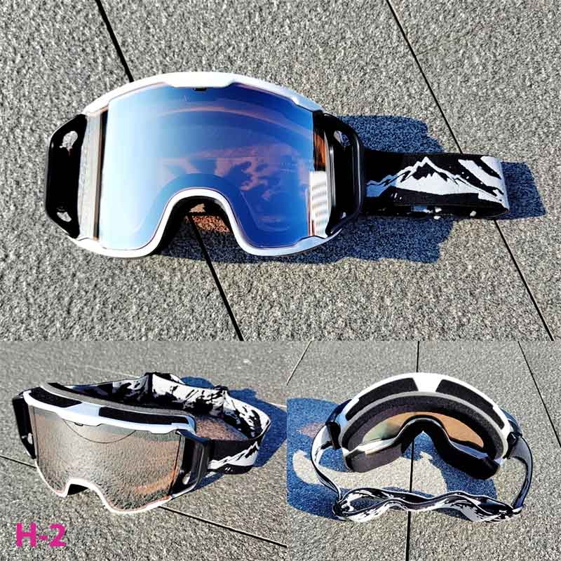 New Ski Goggles Double Layers Anti-Fog Winter Eyewear