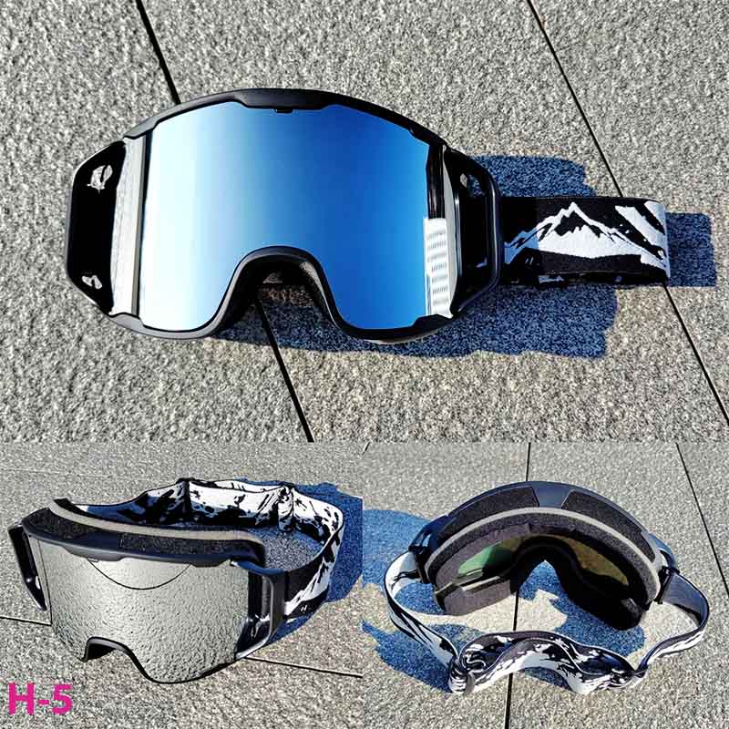 New Ski Goggles Double Layers Anti-Fog Winter Eyewear