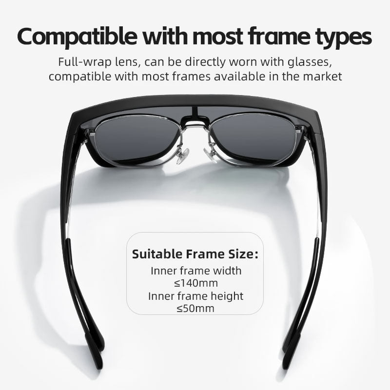 Dual Wear Polarized Cycling Sunglasses - SPONITA LLC