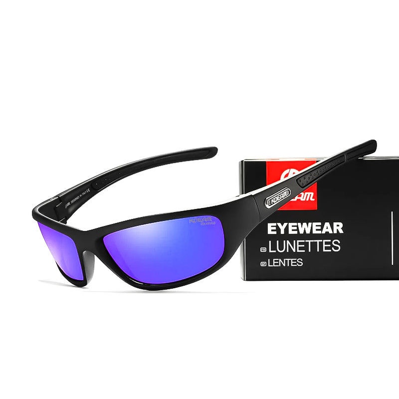 Lunettes de soleil polarisées colorées pour hommes