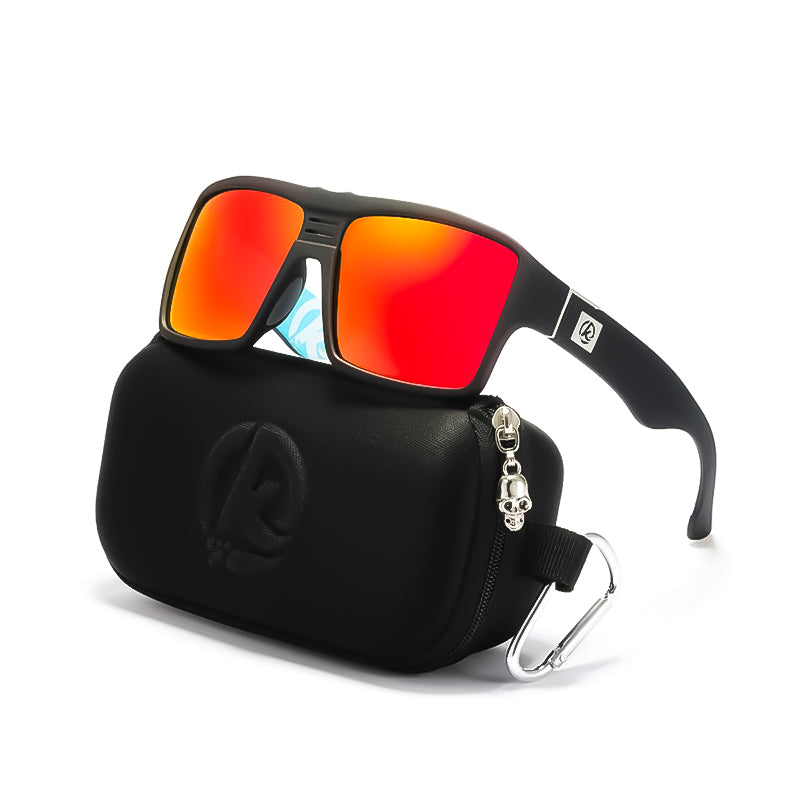 Square Polarized Sports Sunglasses