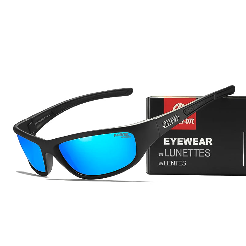 Lunettes de soleil polarisées colorées pour hommes