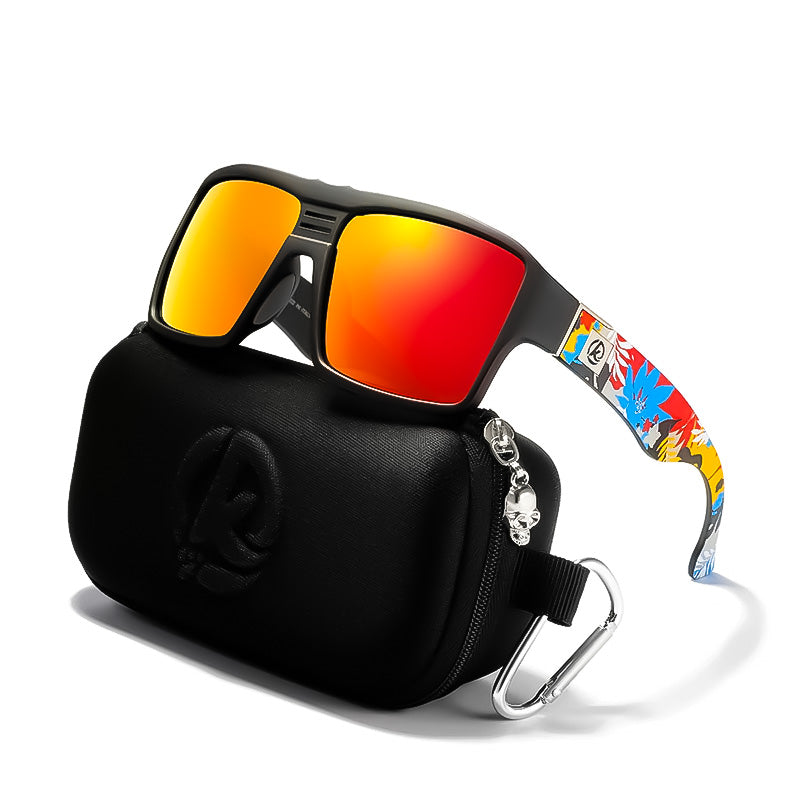 Square Polarized Sports Sunglasses