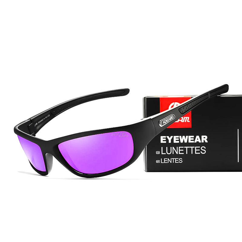 Lunettes de soleil polarisées colorées pour hommes