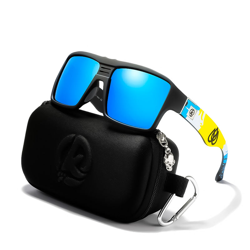 Square Polarized Sports Sunglasses