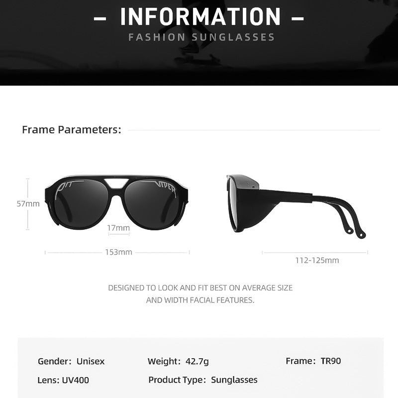 Windproof Vintage UV400 Sunglasses