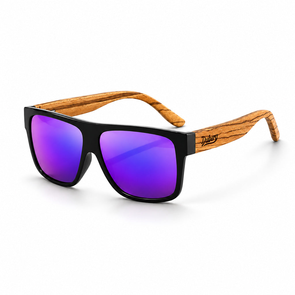 Wooden Polarized Full Rim Sunglasses