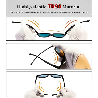 Iconic TR90 Square Polarized Sunglasses