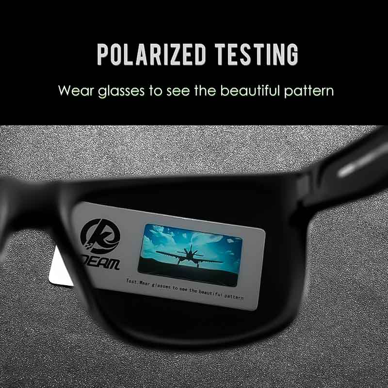 Polarized TR90 Sports Sunglasses All Black - SPONITA LLC