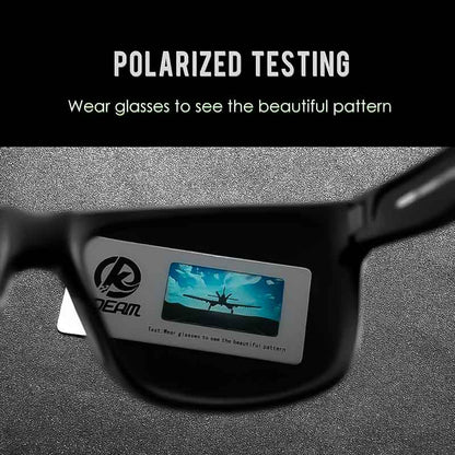 Polarized TR90 Sports Sunglasses All Black - SPONITA LLC