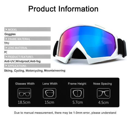 Winter Windproof Ski & Tactical Goggles