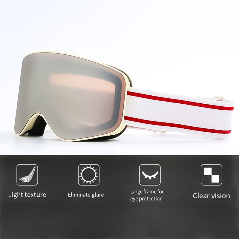 Double Anti-Fog Cylindrical Ski Goggles UV400 - SPONITA LLC