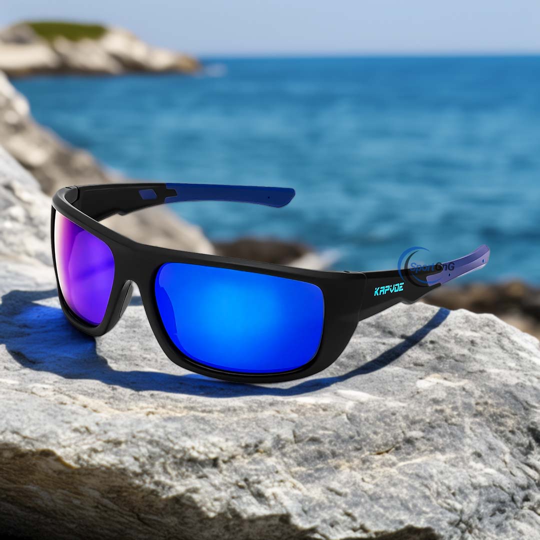 Lunettes de soleil de pêche polarisées en plein air pour vélo de route VTT