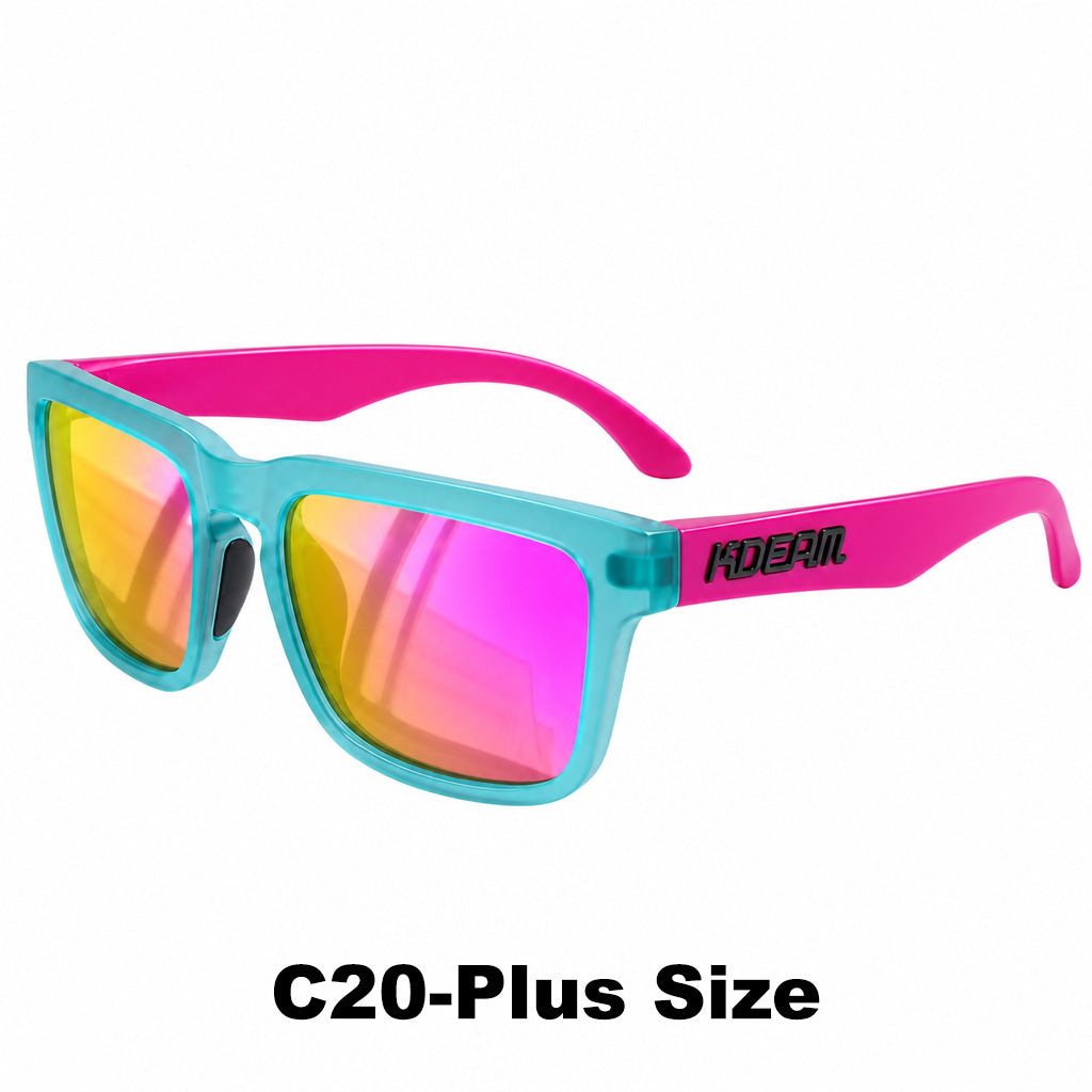 Big Size Pro Polarized Sunglasses | Anti-Scratch Coating