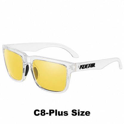 Big Size Pro Polarized Sunglasses | Anti-Scratch Coating