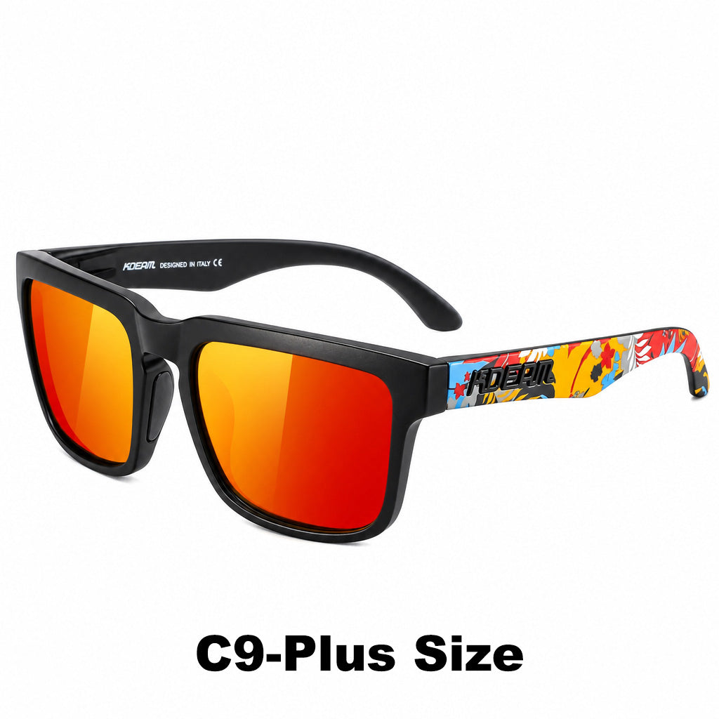 Big Size Pro Polarized Sunglasses | Anti-Scratch Coating