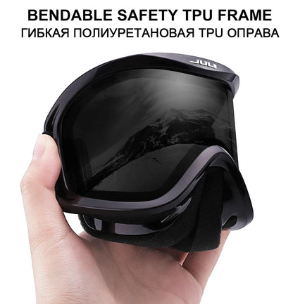 Ski Goggles for Men Women,Winter Snow Sports with Anti-fog Double Lens Mask Glasses Snowboard Snowmobile