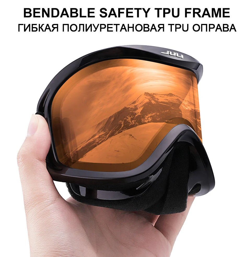 Ski Goggles for Men Women,Winter Snow Sports with Anti-fog Double Lens Mask Glasses Snowboard Snowmobile