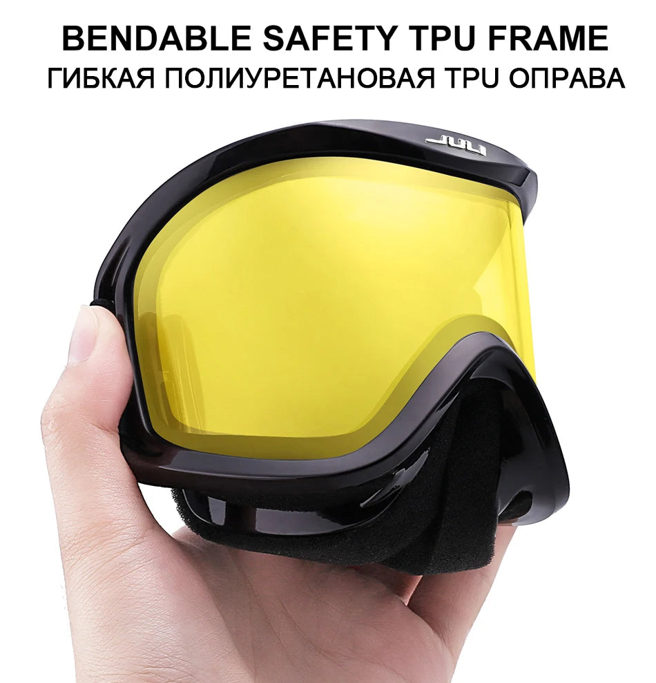 Ski Goggles for Men Women,Winter Snow Sports with Anti-fog Double Lens Mask Glasses Snowboard Snowmobile