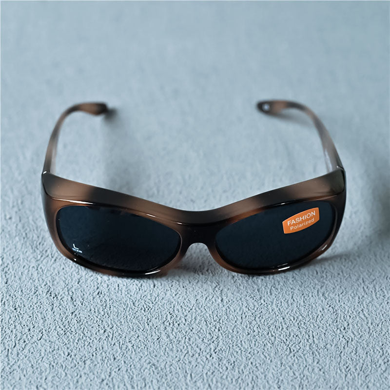 Leopard Fit-Over Polarized Sunglasses | UV400