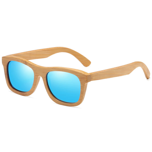 Handmade Vintage Bamboo and Wood Sunglasses - SPONITA LLC