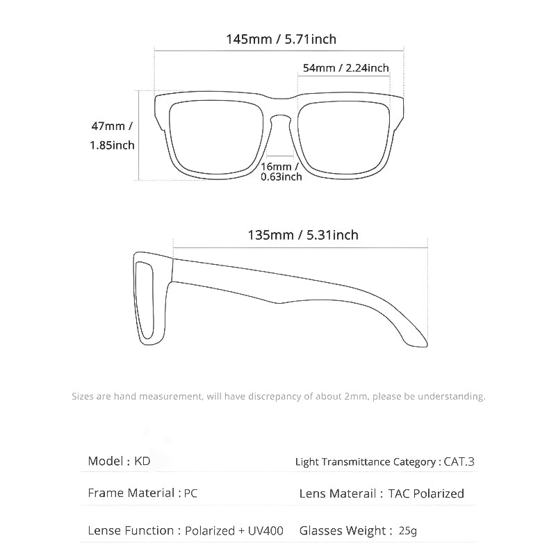 New Pro Polarized Sunglasses | Anti-Scratch Coating