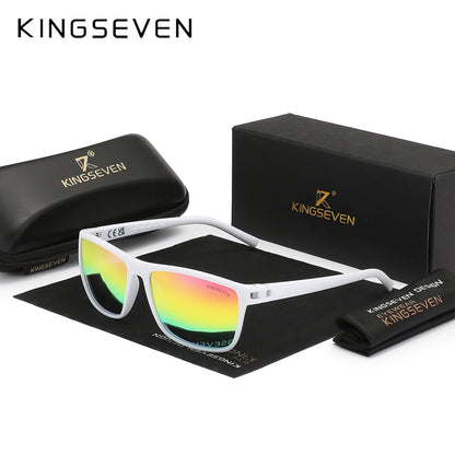 KINGSEVEN 2024 Polarized Sunglasses Women Driving Classic Square Frame Sun Glasses sunglasses for Men Outdoor Travel