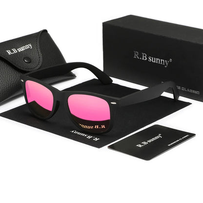 UV400 Polarized Night Vision Square Sunglasses