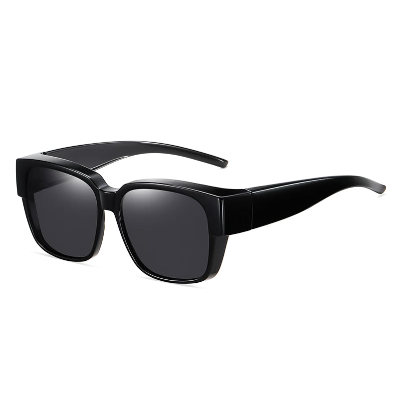 Fit Over Polarized Sunglasses for Myopia Glasses