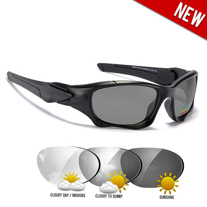 Curve Frame Polarized Sunglasses