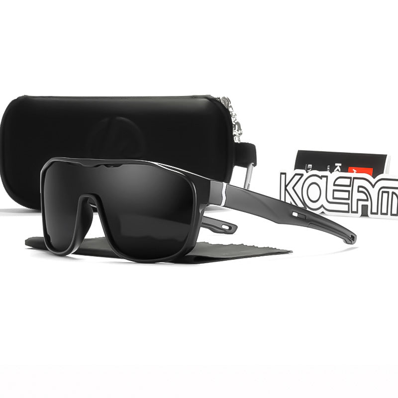 Polarized Sports One-Piece Sunglasses