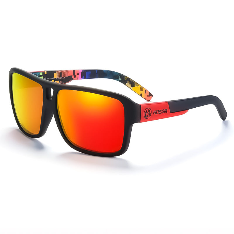 Glare Blocking Polarized Square Sunglasses