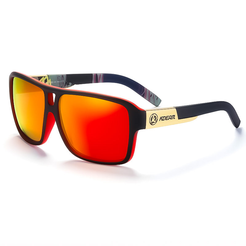 Glare Blocking Polarized Square Sunglasses