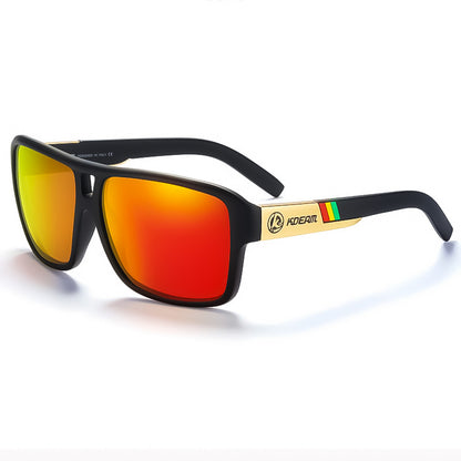 Glare Blocking Polarized Square Sunglasses