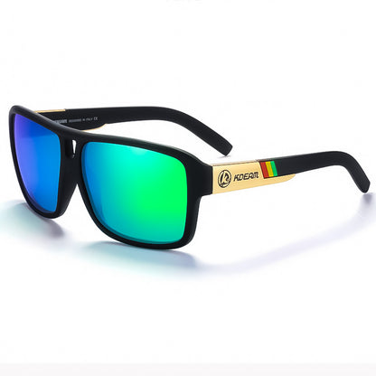 Glare Blocking Polarized Square Sunglasses