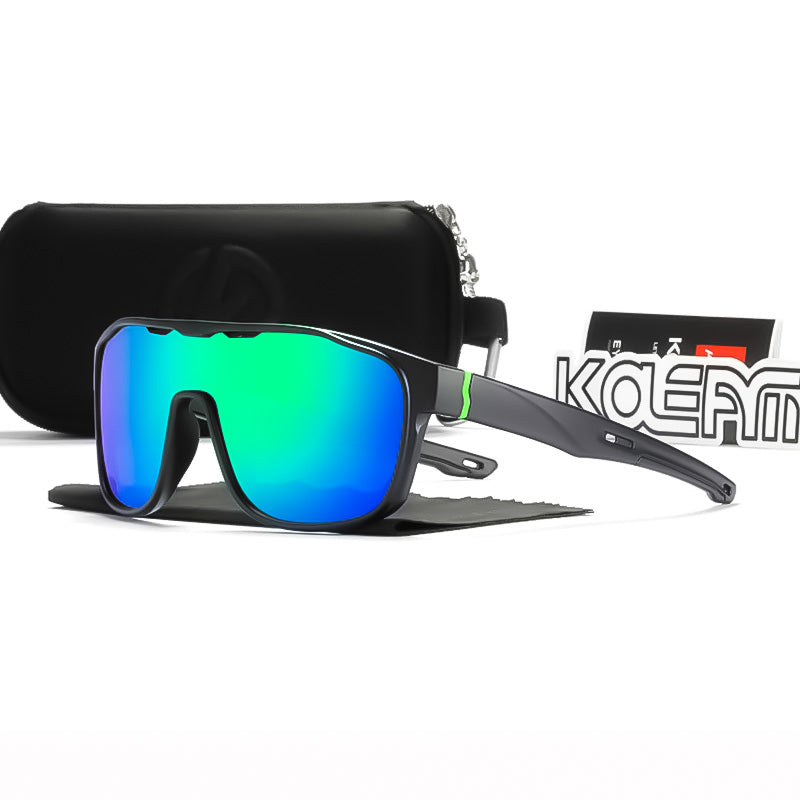 Polarized Sports One-Piece Sunglasses