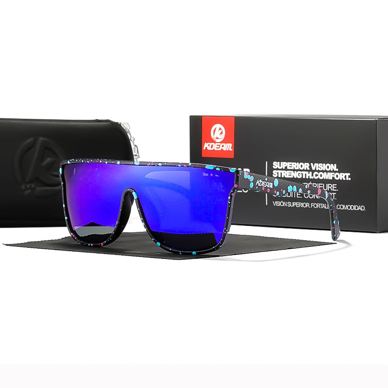 Polarized Oversized Sports Sunglasses