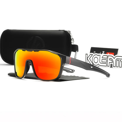 Polarized Sports One-Piece Sunglasses