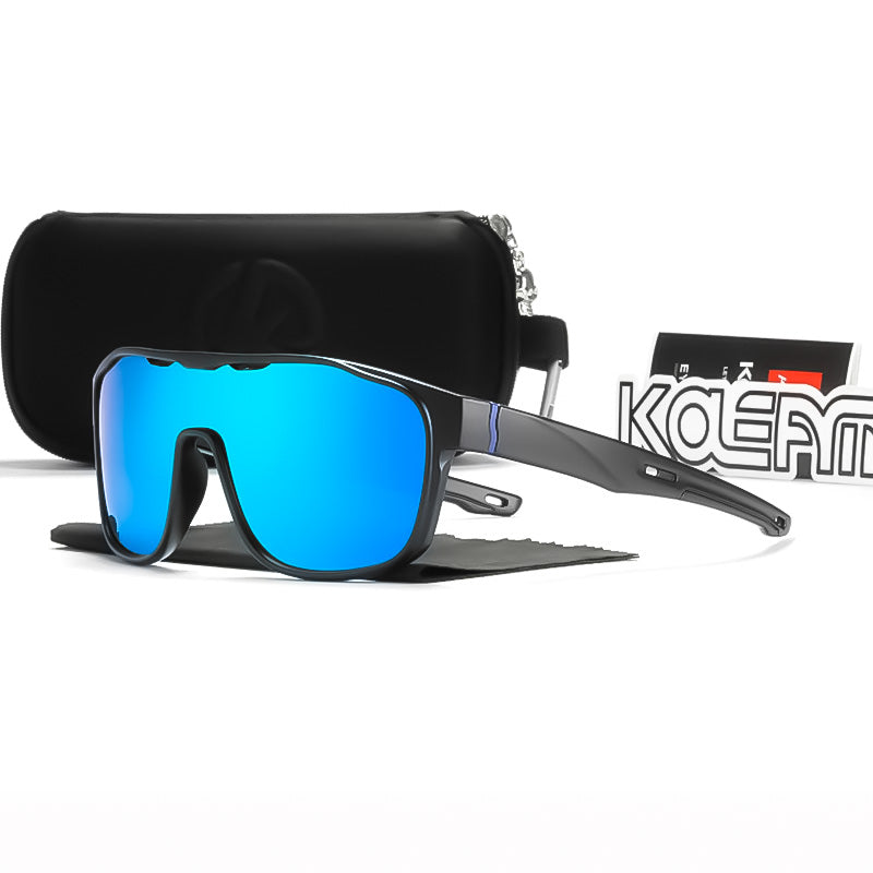 Polarized Sports One-Piece Sunglasses