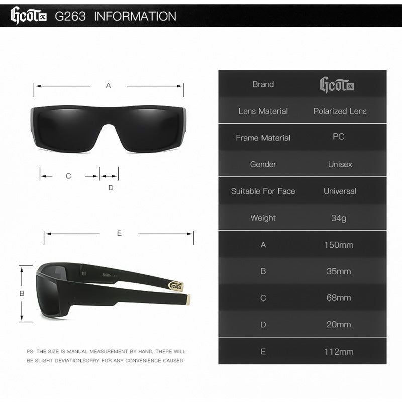 Lunettes de soleil polarisées rétro