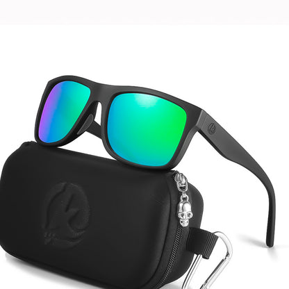 Polarized TR90 Sports Sunglasses All Black - SPONITA LLC