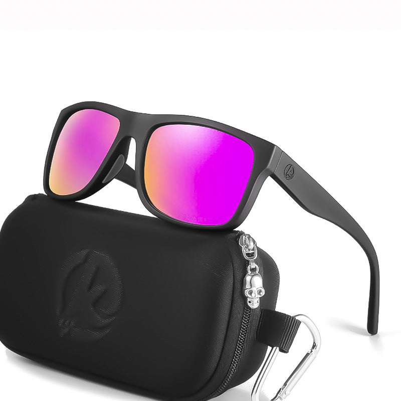 Polarized TR90 Sports Sunglasses All Black - SPONITA LLC